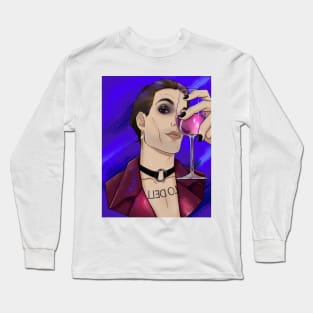 Damiano David(Maneskin) Long Sleeve T-Shirt